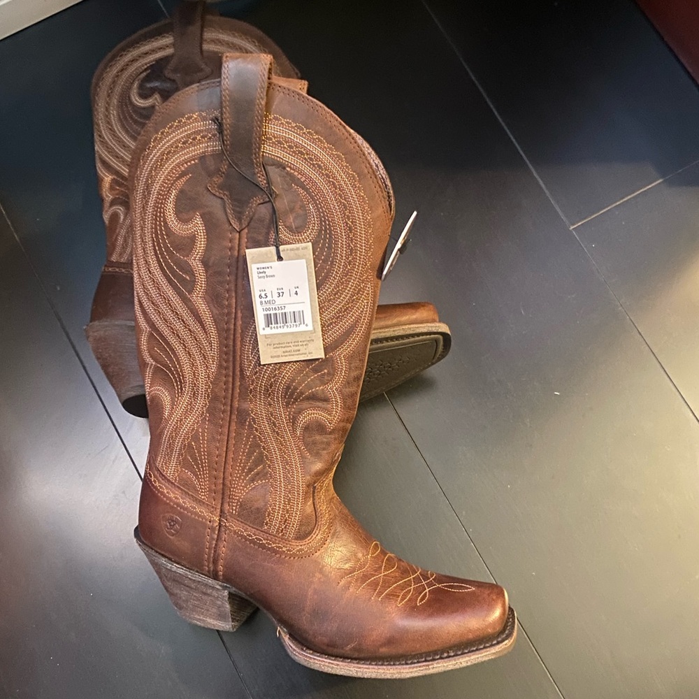 Ariat Brown Heeled Boots